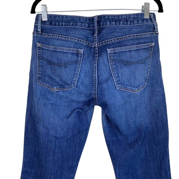 GAP 1969 Sz 28/6 Long Curvy Low Rise Boot Cut Jeans Med Wash Y2K Flattering - Picture 6 of 16